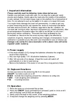 Preview for 1 page of PESOLA PTS3000 User Manual