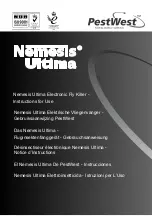 PestWest Nemesis Ultima 22 Instructions For Use Manual preview