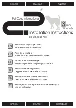 Preview for 1 page of Pet-Corp D9 Installation Instructions Manual