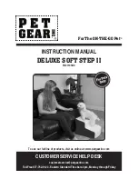 Pet Gear DELUXE SOFT STEP II Instruction Manual preview
