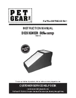 Pet Gear DESIGNER StRamp Instruction Manual preview