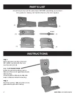 Preview for 2 page of Pet Gear EASY STEP 1 Instruction Manual