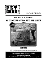 Pet Gear ON-THE-GO Pet PG8850NZ Instruction Manual preview