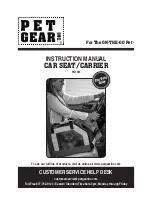Pet Gear PG1016 Instruction Manual preview