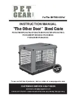 Предварительный просмотр 1 страницы Pet Gear PG5927BBR Instruction Manual