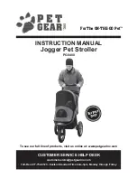 Предварительный просмотр 1 страницы Pet Gear PG8400 Instruction Manual