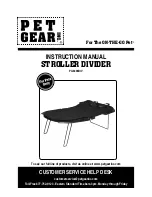 Предварительный просмотр 1 страницы Pet Gear PG8400NZDIV Instruction Manual