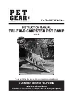 Предварительный просмотр 1 страницы Pet Gear PG9371CR Instruction Manual