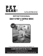 Предварительный просмотр 1 страницы Pet Gear PG9720XL Instruction Manual