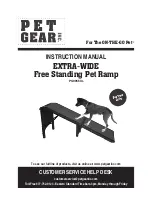 Предварительный просмотр 1 страницы Pet Gear PG9956XL Instruction Manual