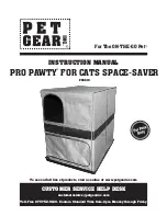 Pet Gear PRO PAWTY PG4619 Instruction Manual preview