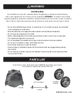 Предварительный просмотр 2 страницы Pet Gear ROADSTER PG8600 Instruction Manual