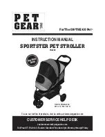 Pet Gear SPORTSTER PG8200 Instruction Manual предпросмотр