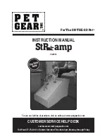 Pet Gear Stramp PG9916 Instruction Manual предпросмотр