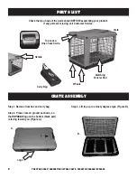 Предварительный просмотр 2 страницы Pet Gear THE OTHER DOOR PG5927B Instruction Manual