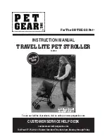 Предварительный просмотр 1 страницы Pet Gear TL8150 Instruction Manual