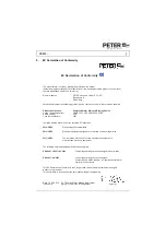 Preview for 6 page of Peter electronic 2C000.23020 Assembly And Commissioning Instructions