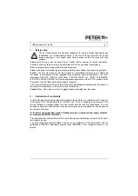 Предварительный просмотр 4 страницы Peter electronic BR 230-10 Assembly And Commissioning Instructions