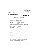 Предварительный просмотр 6 страницы Peter electronic VB 230-25LT Assembly And Commissioning Instructions