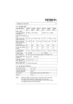 Предварительный просмотр 12 страницы Peter electronic VB 230-25LT Assembly And Commissioning Instructions