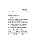 Предварительный просмотр 18 страницы Peter electronic VB 230-25LT Assembly And Commissioning Instructions