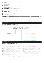 Предварительный просмотр 2 страницы Peter electronic VDI-037-3E3-IP66 Quick Start Manual