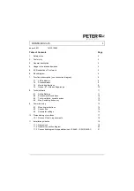 Preview for 2 page of Peter electronic VersiComb II 230-3 Installation And Commissioning Instructions