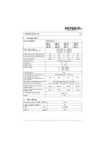 Preview for 12 page of Peter electronic VersiComb II 230-3 Installation And Commissioning Instructions