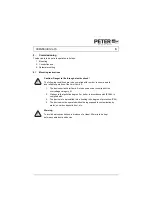 Preview for 14 page of Peter electronic VersiComb II 230-3 Installation And Commissioning Instructions