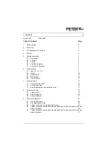 Preview for 2 page of Peter electronic VersiSafe Assembly And Commissioning Instructions