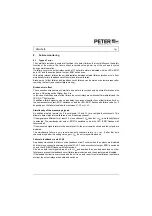 Preview for 20 page of Peter electronic VersiSafe Assembly And Commissioning Instructions