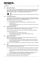 Предварительный просмотр 11 страницы Peter electronic VersiStart i II Commissioning Instructions