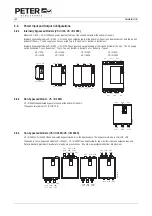 Preview for 18 page of Peter electronic VersiStart i III Commissioning Instructions