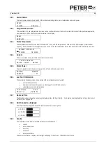 Preview for 31 page of Peter electronic VersiStart i III Commissioning Instructions