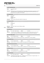 Preview for 48 page of Peter electronic VersiStart i III Commissioning Instructions