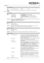 Preview for 49 page of Peter electronic VersiStart i III Commissioning Instructions