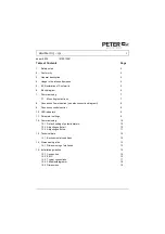 Предварительный просмотр 2 страницы Peter electronic VersiStart II 11L Series Assembly And Commissioning Instructions