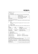 Предварительный просмотр 10 страницы Peter electronic VersiStart II 11L Series Assembly And Commissioning Instructions