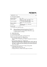 Предварительный просмотр 14 страницы Peter electronic VersiStart II 11L Series Assembly And Commissioning Instructions