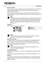 Preview for 28 page of Peter electronic VersiStart p III 105 Assembly And Commissioning Instructions