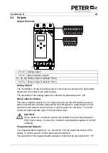 Preview for 29 page of Peter electronic VersiStart p III 105 Assembly And Commissioning Instructions