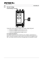 Preview for 30 page of Peter electronic VersiStart p III 105 Assembly And Commissioning Instructions