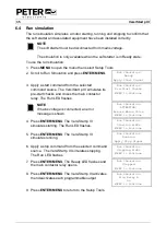 Preview for 36 page of Peter electronic VersiStart p III 105 Assembly And Commissioning Instructions