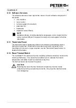 Preview for 41 page of Peter electronic VersiStart p III 105 Assembly And Commissioning Instructions