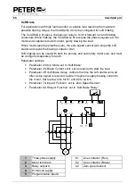 Preview for 56 page of Peter electronic VersiStart p III 105 Assembly And Commissioning Instructions