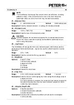 Preview for 67 page of Peter electronic VersiStart p III 105 Assembly And Commissioning Instructions