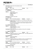 Preview for 70 page of Peter electronic VersiStart p III 105 Assembly And Commissioning Instructions