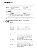 Preview for 78 page of Peter electronic VersiStart p III 105 Assembly And Commissioning Instructions