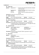 Preview for 79 page of Peter electronic VersiStart p III 105 Assembly And Commissioning Instructions