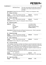 Preview for 81 page of Peter electronic VersiStart p III 105 Assembly And Commissioning Instructions